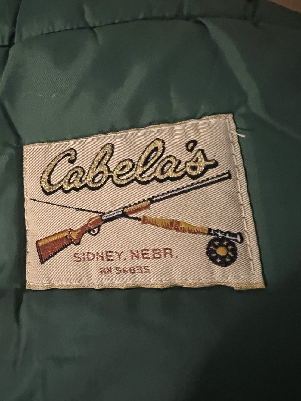 Vintage Cabela's DuPont Dacron Hollofil Getaway Rectangle Sleeping Bag